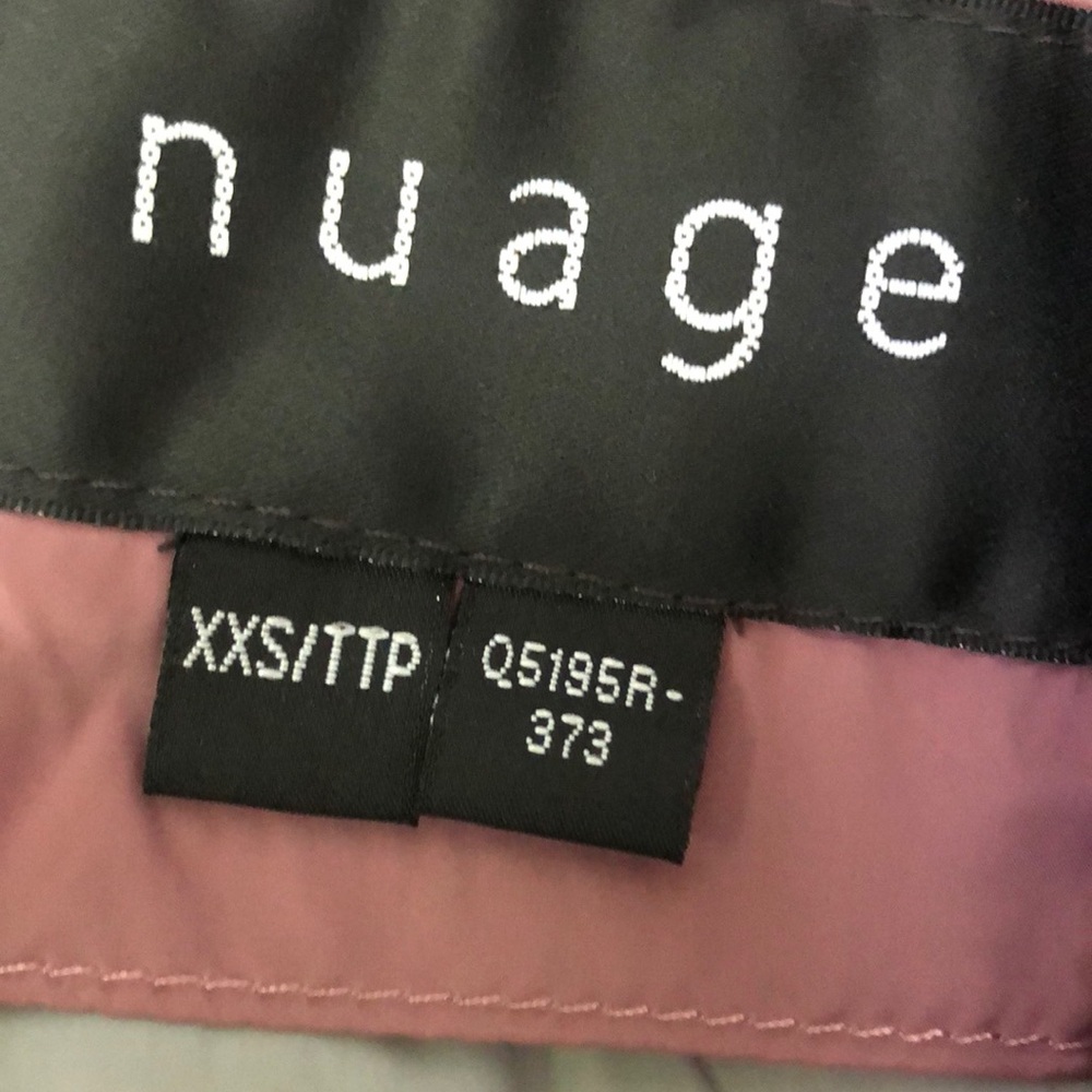 Pink and Gray Puffer Jacket with Hood - Picture 2 of 8
